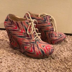 Qupid colorfully bootie